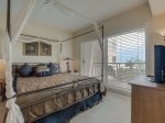 Master Bedroom with King Bed, Ocean Views and Balcony Access at 4304 Windsor Court North